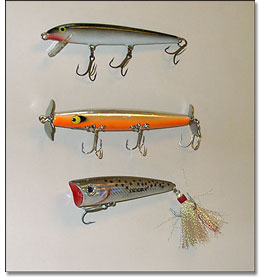 Harris Chain Top Water Lures for Bass